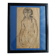Study of a female nude in charcoal and sanguine, first half of the 20th century