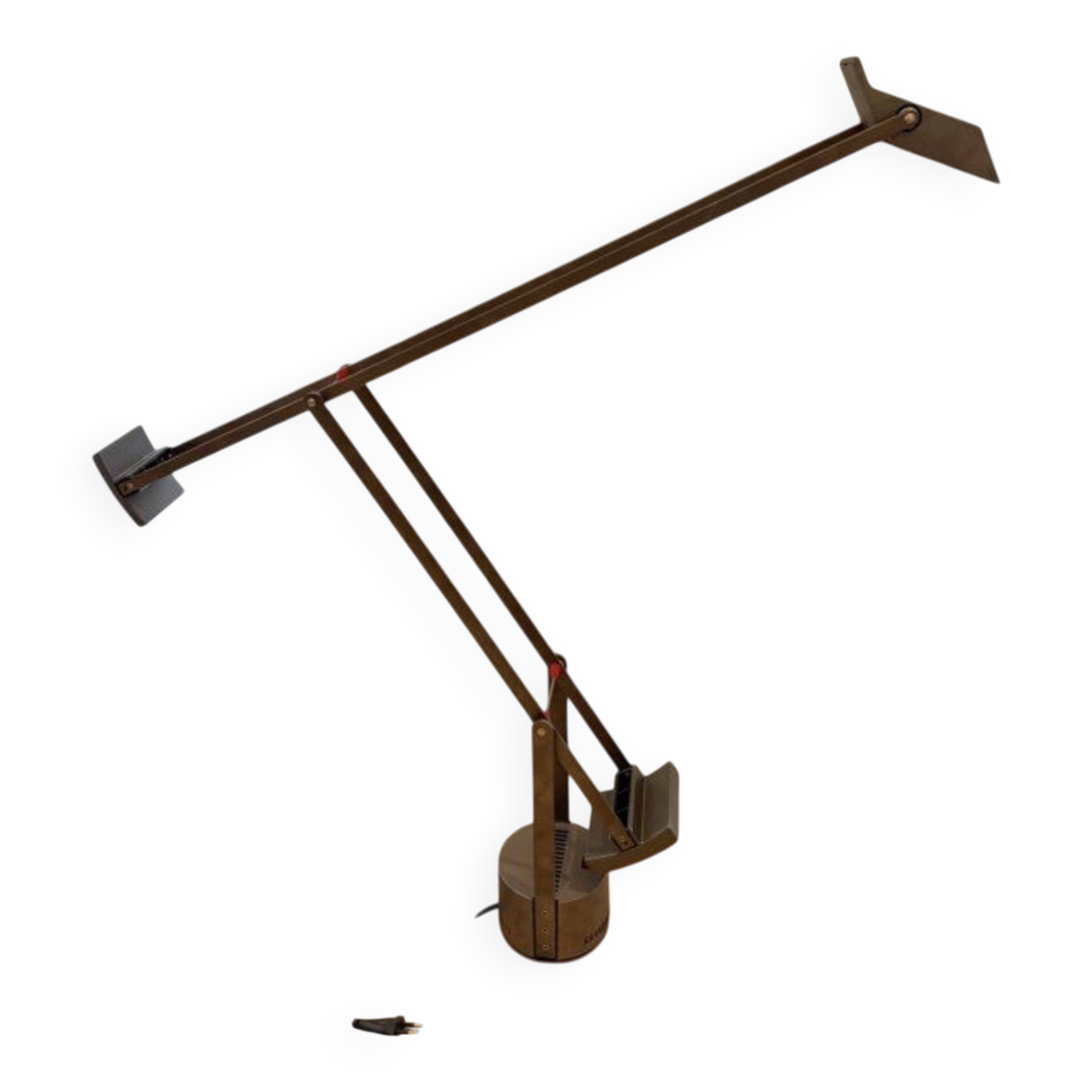 Tizio lamp by artemide in titanium