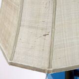 Italian lamp, glass base, 60s
