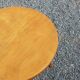 1970s Scandinavian-style coffee table in birch veneer.
