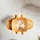 Scandinavian vintage wire pendant light