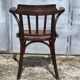 Authentic vintage Baumann turned wood armchair