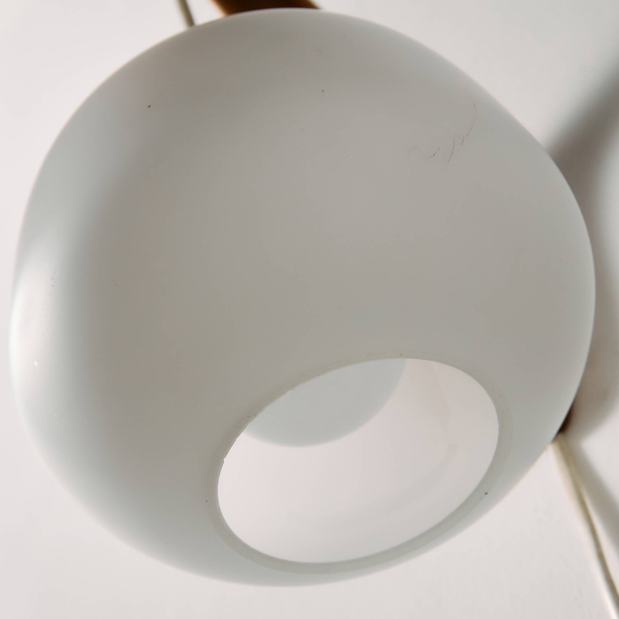 MK10987 Teak and glass wall lamp by Uno & Östen Kristiansson for Luxus