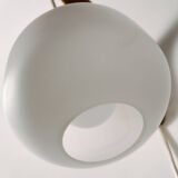 MK10987 Teak and glass wall lamp by Uno & Östen Kristiansson for Luxus