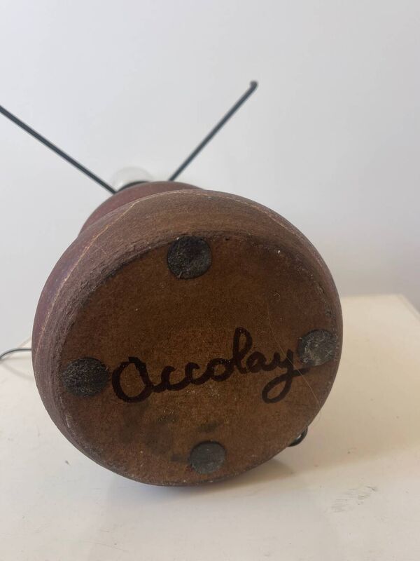 Lampe par Accolay années 60