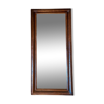 Wooden mirror 37x60 cm, 80s
