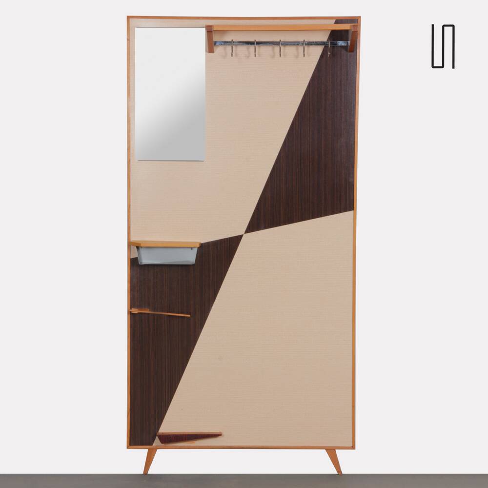 Coat rack produced by Drevokov in the 1970s
