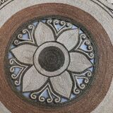 Round rugs in jute 180cm