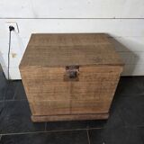 Solid oak chest