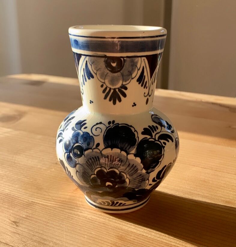 Vase delft blue