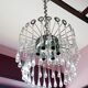 Italian murano waterfall chandelier