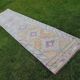Vintage Turkish hallway rug 80x360 cm