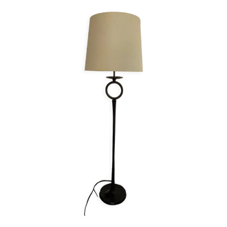 Lampadaire bronze massif