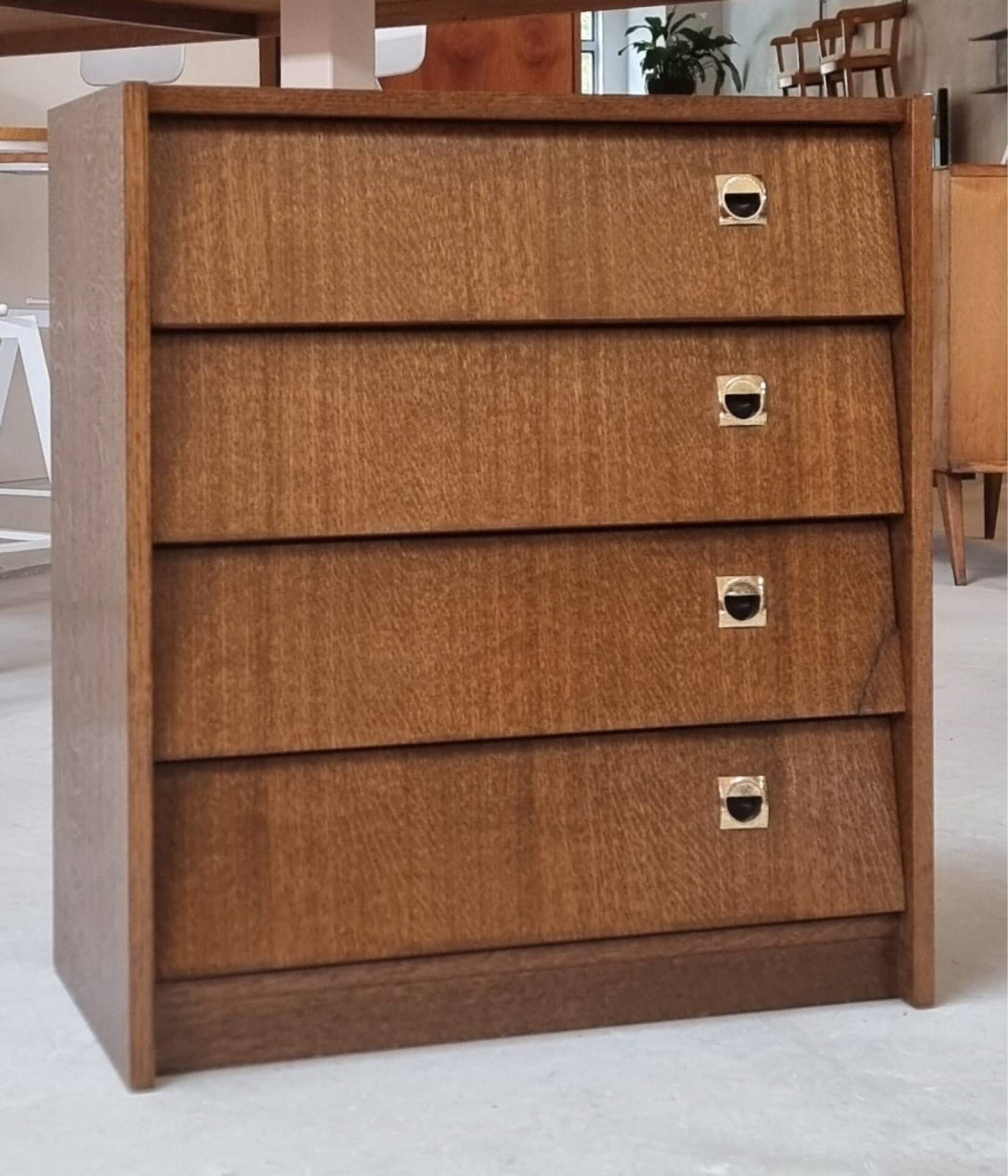 Mid-century shoe cabinet