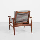 Midcentury Danish Spade Chair in teak by Finn Juhl for France & Søn 1960s
