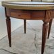 Antique Louis xvi style marble hot water bottle coffee table
