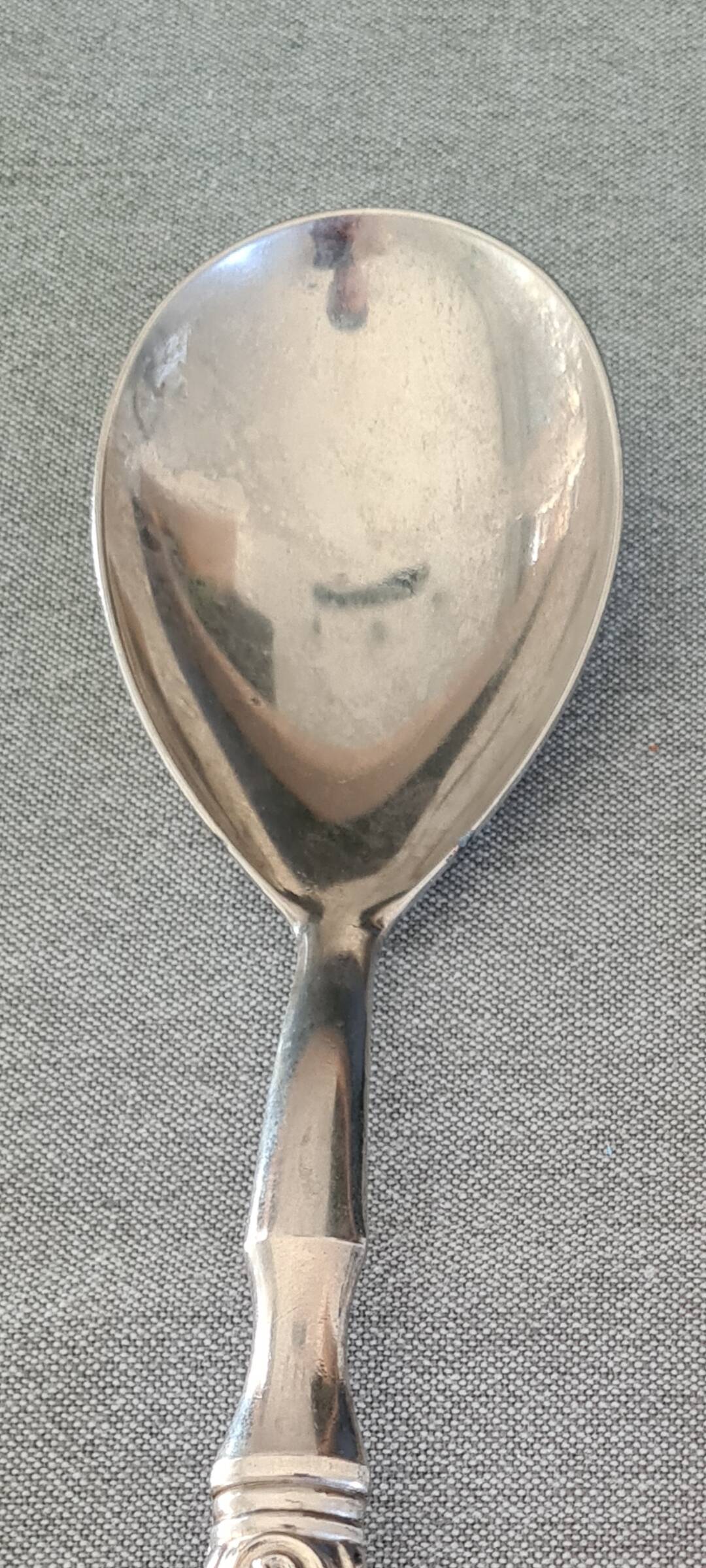 Silver metal serving cutlery 800