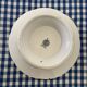 Iron pedestal dish