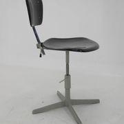Chaise réglable industrielle, Tchécoslovaquie, années 1960