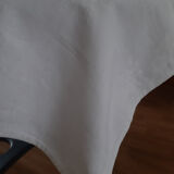 Embroidered damask square sheet