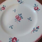 Set of 5 plates of Sarreguemines