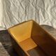 Large ceramic terrine dish in honey and caramel colour H10 L29