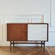 Renovated vintage buffet/enfilade, Scandinavian style, 1960s.
