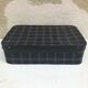 Old suitcase travel fabric Scots & brass + Cove black Vintage Leather trunk