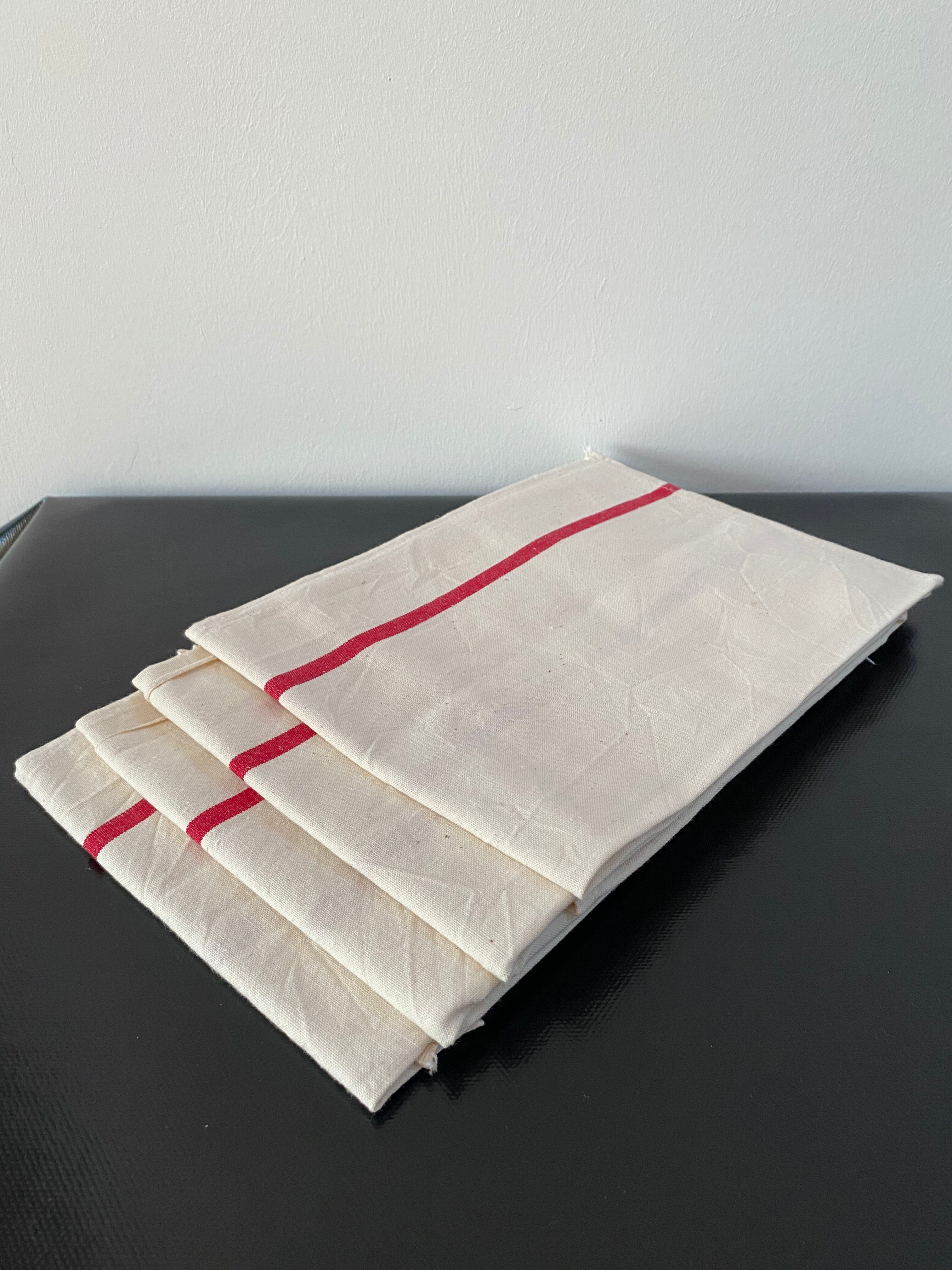 Set of 4 cotton kitchen towels