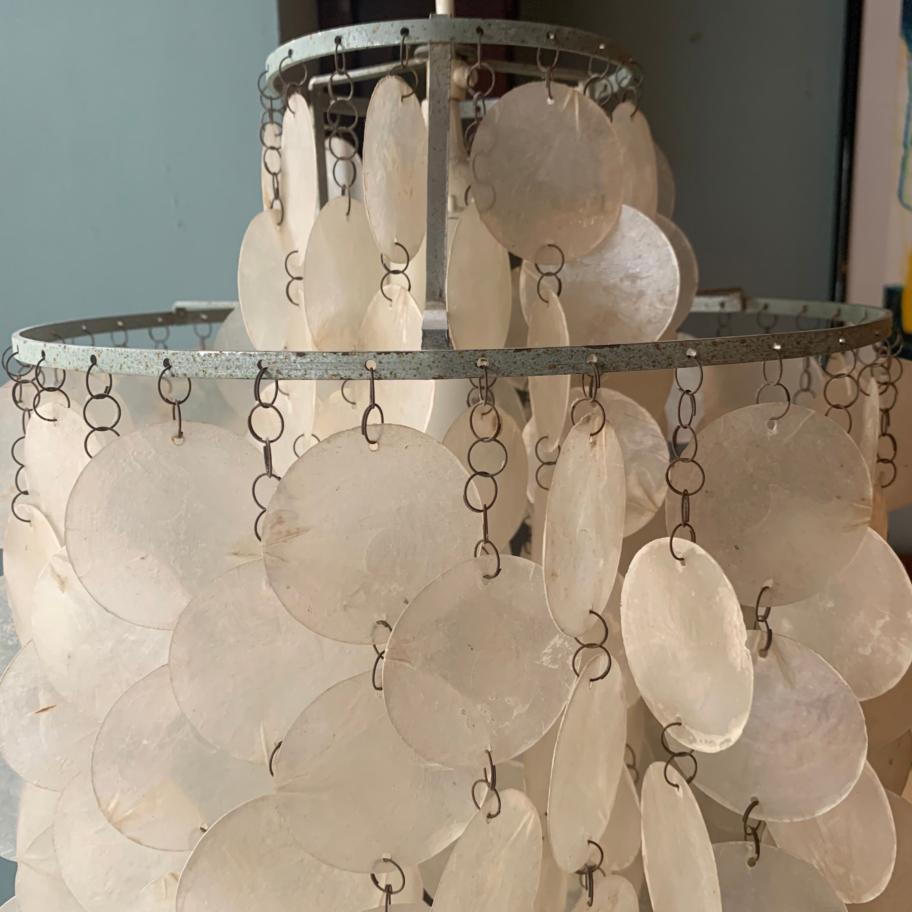 Suspension en nacre Fun 2 DM par Verner Panton