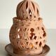 Handmade terracotta tealight candle holder