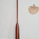Old single wooden paddle