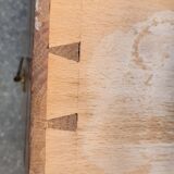 Chest of drawers light oak marble top