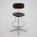 Chaise pivotante réglable des années 1970, Tchécoslovaquie