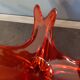 Vintage Red Fruit Cup - Glass