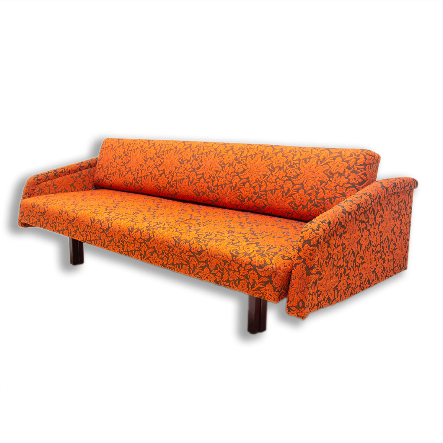 Canapé-lit pliant du milieu du siècle, années 1960, Tchécoslovaquie