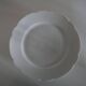 5 flat plates Alfred Hache & C°-V- White Porcelain
