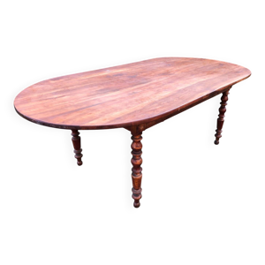 table de ferme ancienne - merisier