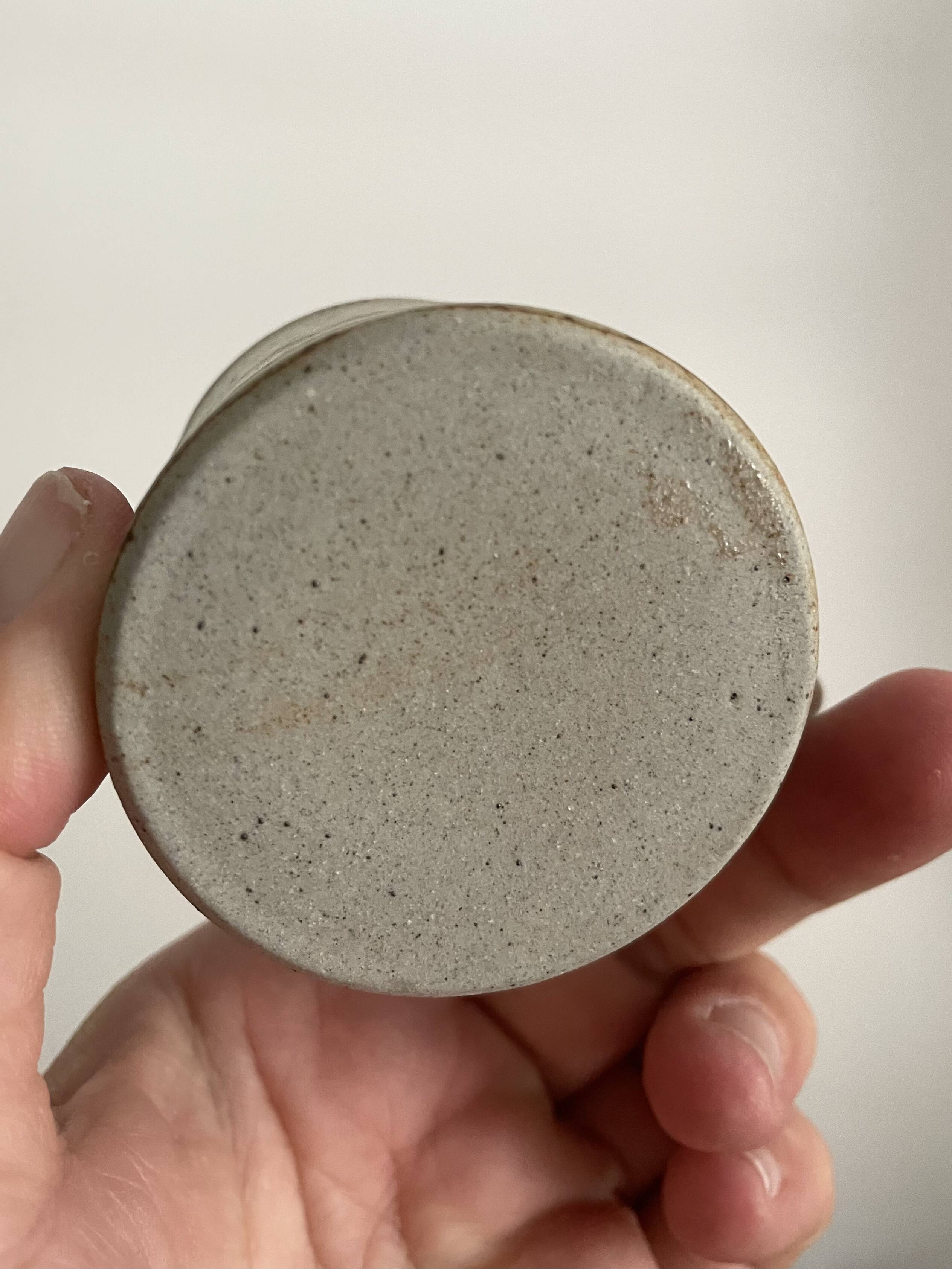 Théière avec 2 tasse à café en grès design vintage