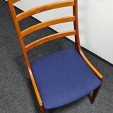 Vintage Danish design teak Dinning chairs by Kai Kristiansen for K  S mobel Denmark