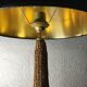 Vintage corn cob lamp
