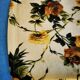 Flowery vintage platter