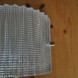 Scandinavian wall lamp, glass and brass, Carl Fagerlund, Sweden, 1965