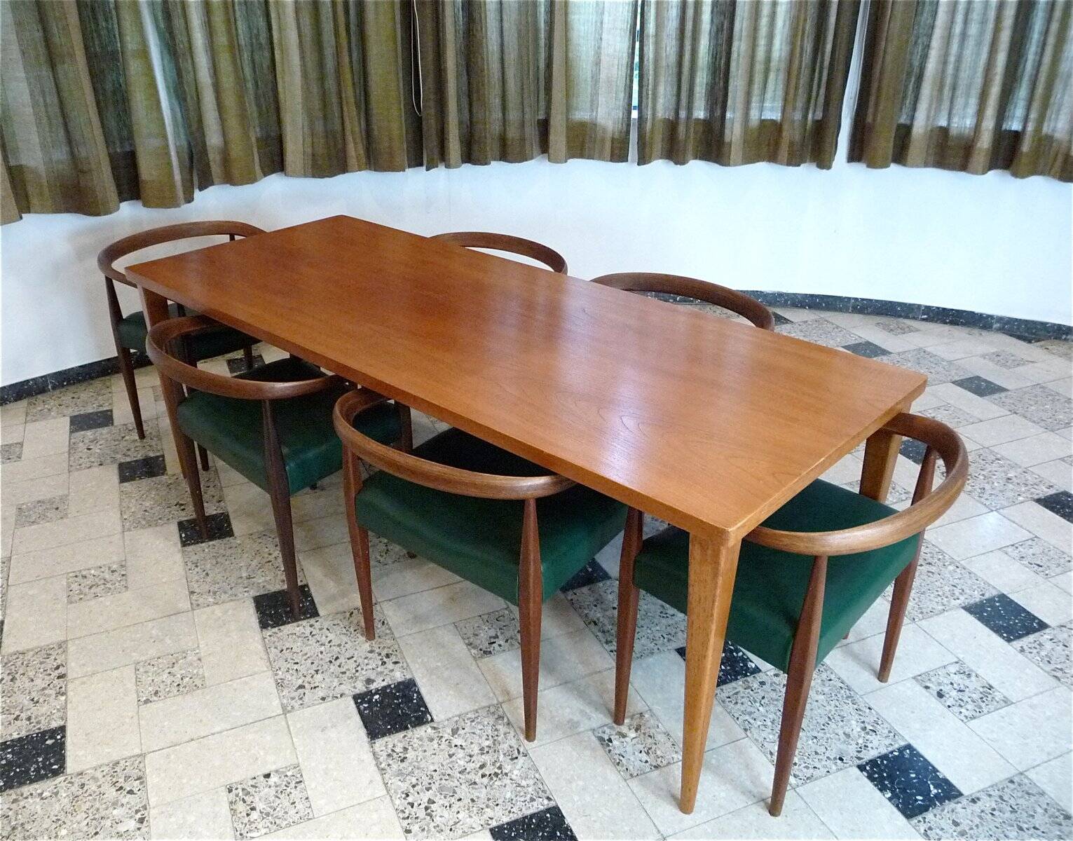 Scandinavian Dining table by Nanna Ditzel for P. K. Saværk, Denmark 1950s