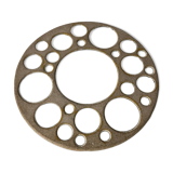 Round ceramic mirror