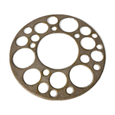 Round ceramic mirror