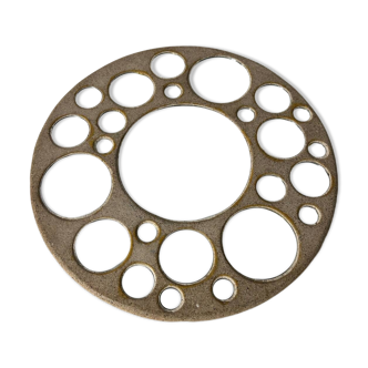 Round ceramic mirror
