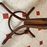 Porte-manteau perroquet bois courbé ancien