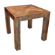 Table basse bois brut 1960