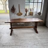 Monastery-style farmhouse table, pine, 210cm